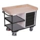 VARIOfit Werkstattwagen 3 Ladeflächen RAL 7016