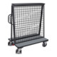 VARIOfit Werkstückwagen mit Ablage RAL 7016