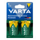 Varta Akku RECH.ACCU D 2er Blister NiMH Kapazität 3000 mAh-1