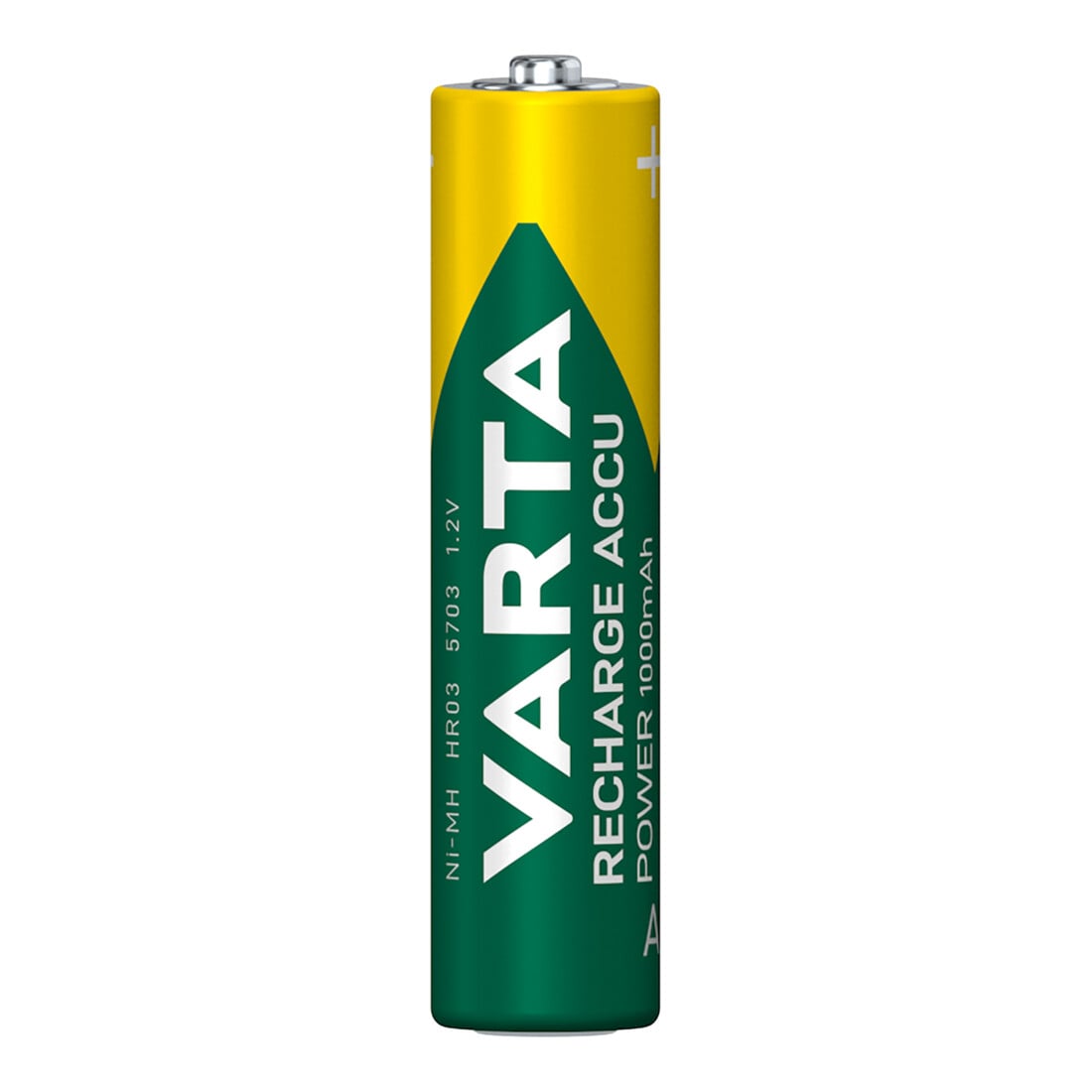 Varta Akkuzelle 1,2 V 1000 mAh R03-AAA-Micro HR03 2