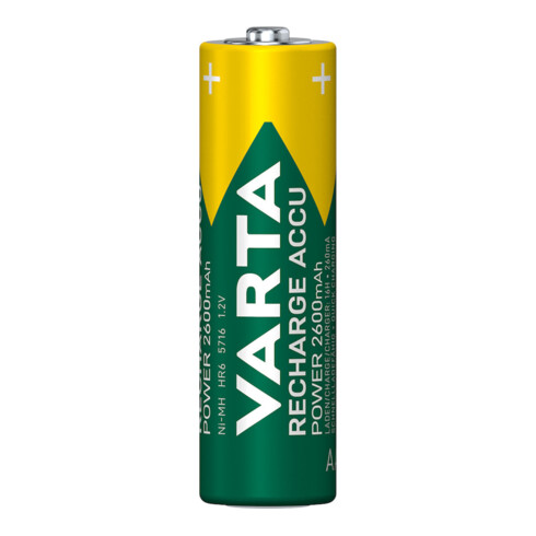 Varta Akkuzelle 1,2 V 2600 mAh R6-AA-Mignon HR6 2