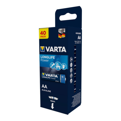 VARTA Alkali High Energy AA 4x Fol