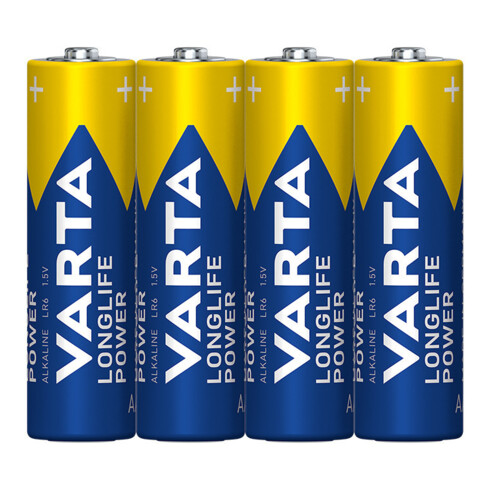 VARTA Alkali High Energy AA 4x Fol