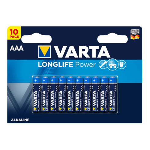 VARTA Alkali High Energy AAA 10x blister