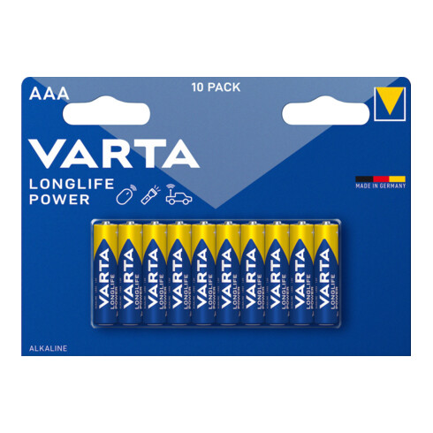 VARTA Alkali High Energy AAA 10x blister