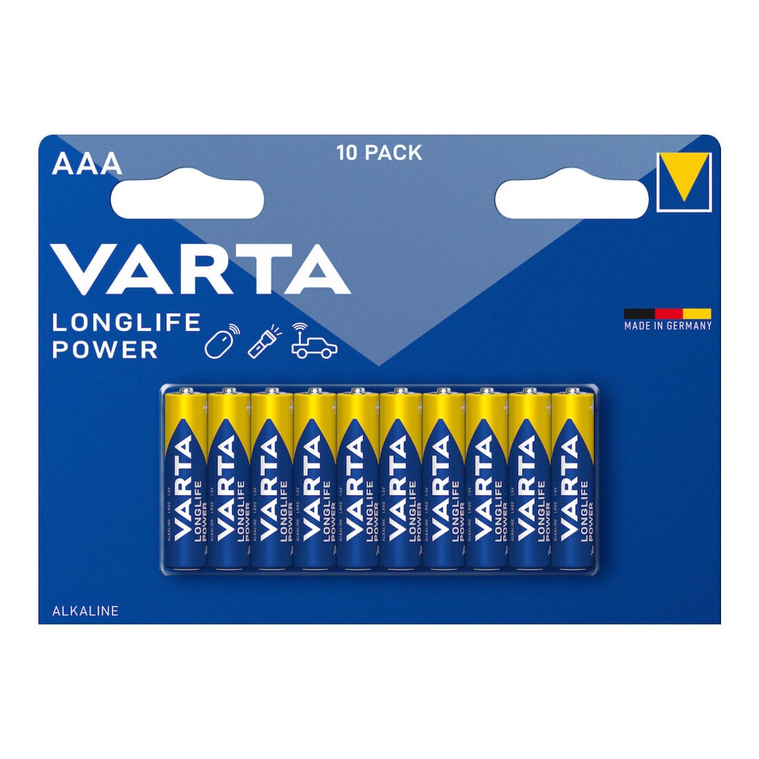 VARTA Alkali High Energy AAA 10x blister