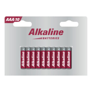 VARTA Alkaline Batteries AA 10er Blister 1st price