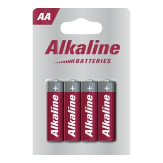 VARTA Alkaline Batteries AA 4er Blister 1st price