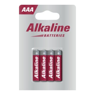 VARTA Alkaline Batteries AAA 4er Blister 1st price