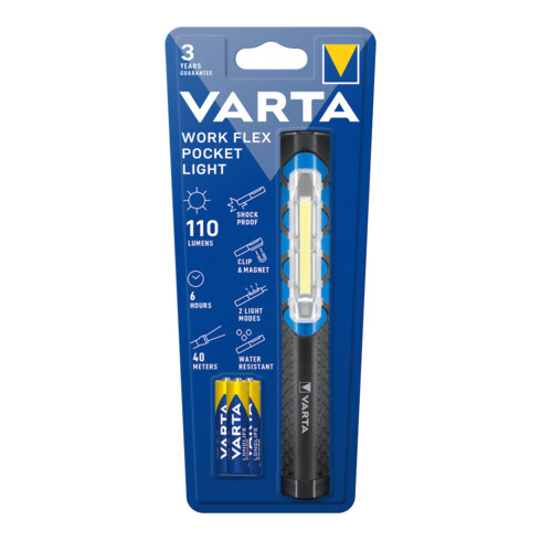 Varta Arbeitsleuchte Work Flex Pocket Light 17647101421