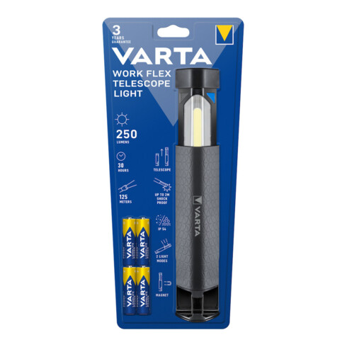 Varta Arbeitsleuchte Work Flex Telescope Light 18646101421