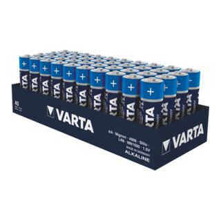 VARTA Batterie alcaline al manganese, Dim. internazionale: LR6