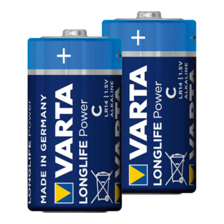 VARTA Batterie alcaline al manganese, Dim. internazionali: LR14