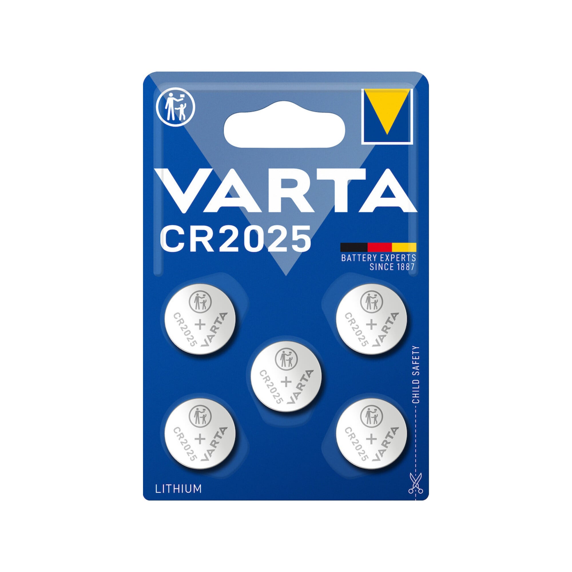 VARTA Batterie ELECTRO.CR2025 5er Blister