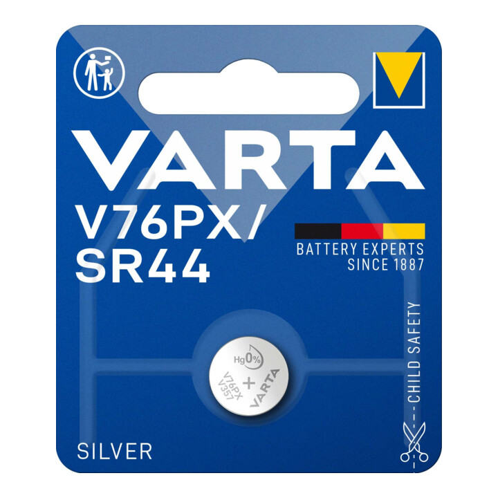 Varta Batterie Electronics 1,55V/145mAh/Argent V 76 PX Bli.1