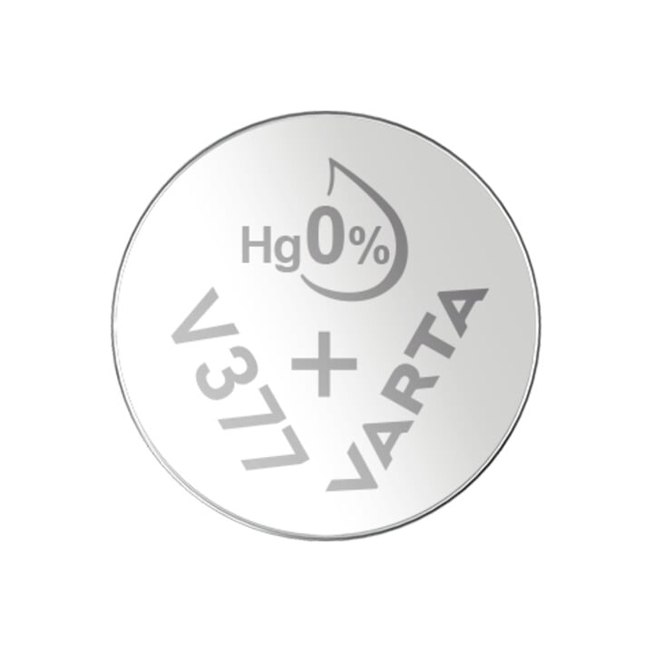 Varta Batterie Electronics V 377 1,55 V 21 mAh oxyde d'argent