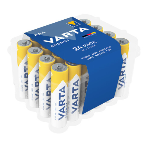VARTA Batterie Energy AAA 24er Box