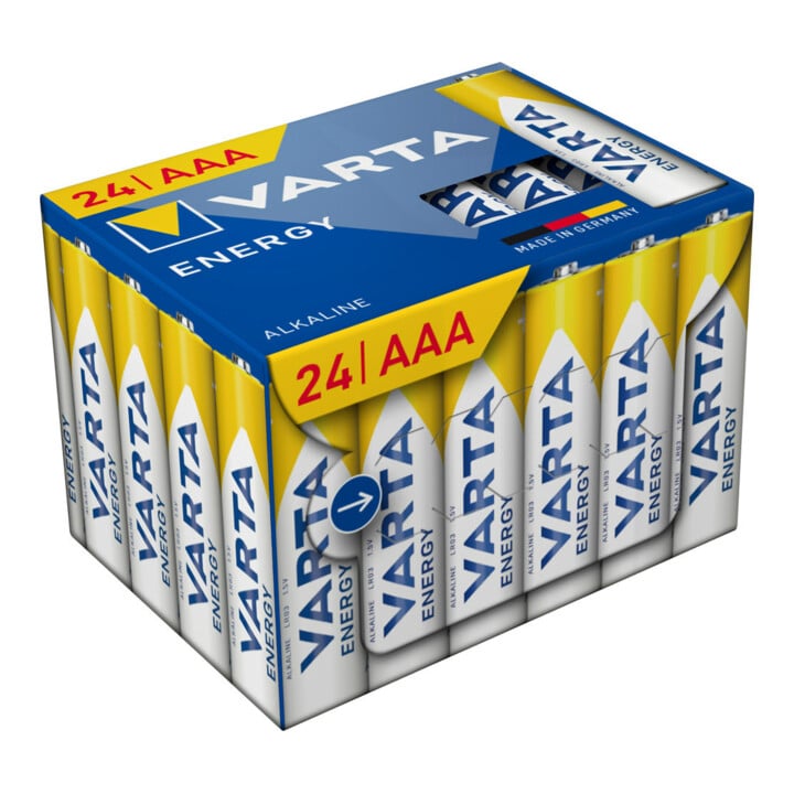 Varta Batterie Energy AAA 24er Cube Alkaline