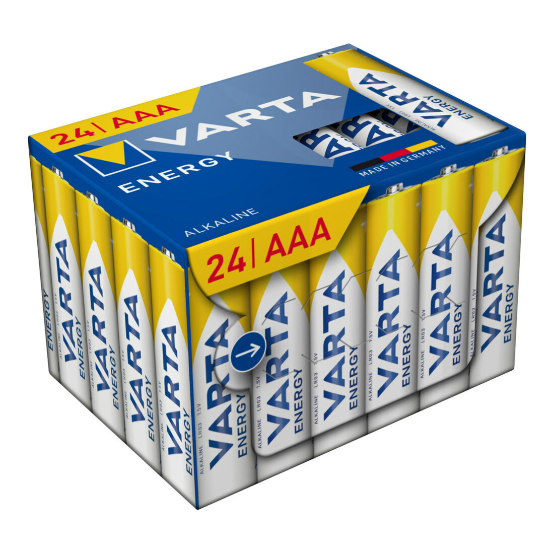 Varta Batterie Energy AAA 24er Cube Alkaline