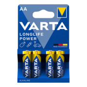 VARTA Batterie High Energy 1,5V AA 2600mAh V-ALK04906-4