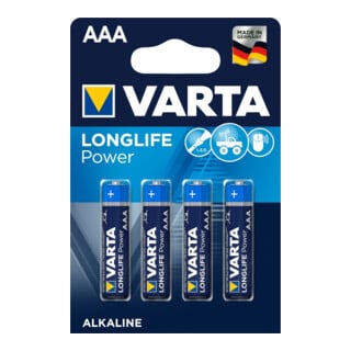 VARTA Batterie High Energy 1,5V Microcellule 1240mAh V-ALK04903