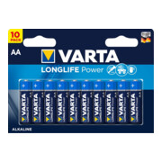 VARTA Batterie High Energy 10x AA 2900 mAh