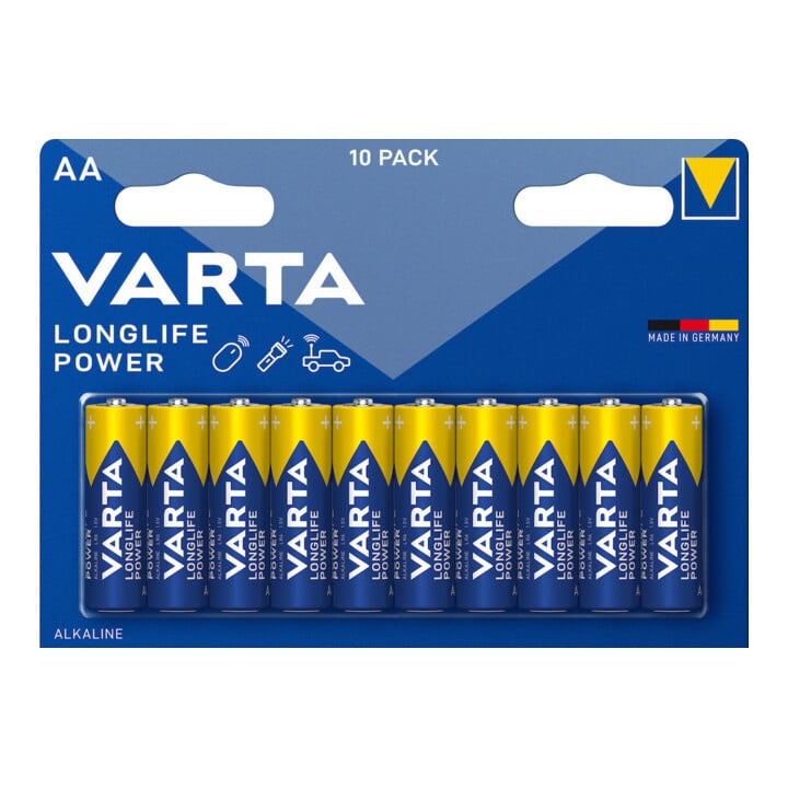 VARTA Batterie High Energy 10x AA 2900mAh