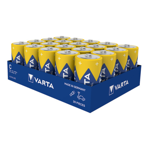 VARTA Batterie INDUSTRIAL PRO C boîte de 20 SK1