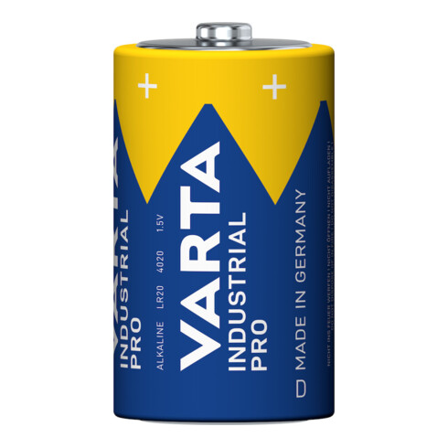 VARTA Batterie INDUSTRIAL PRO D boîte de 20 SK1