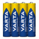 Varta Batterie industrielle AAA Micro, R3, Al-Mn 4003 Ind. Fol.4