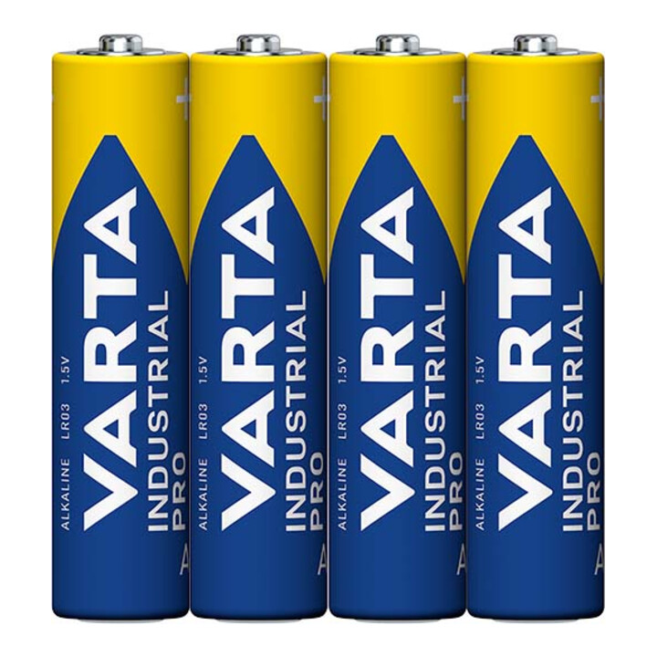 Varta Batterie industrielle AAA Micro, R3, Al-Mn 4003 Ind. Fol.4