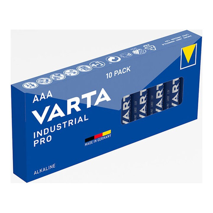 Varta Batterie industrielle AAA Micro, R3, Al-Mn 4003 Ind. Stk.1