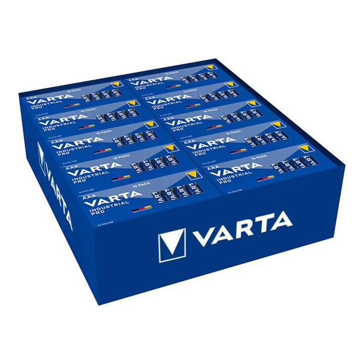Varta Batterie industrielle AAA Micro, R3, Al-Mn 4003 Ind. Stk.1