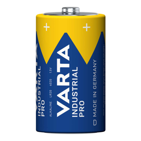 Varta Batterie industrielle D Mono, R20, Al-Mn 4020 Ind. Stk.1