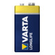VARTA Batterie LONGLIFE 9V E-Block, 1-er Bli.-2