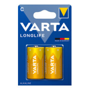 VARTA Batterie LONGLIFE C 2er Blister