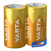 Varta Batterie LONGLIFE C 2er Blister Alkaline