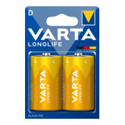 VARTA Batterie LONGLIFE D 2er Blister-2