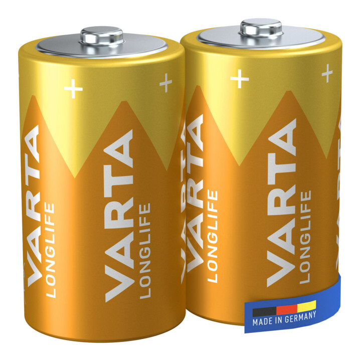 Varta Batterie LONGLIFE D 2er Blister Alkaline