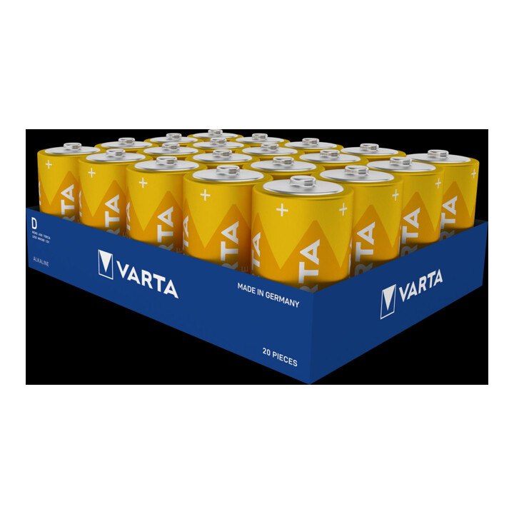 Varta Batterie Longlife D Mono, R20, Al-Mn 4120 Stk.1