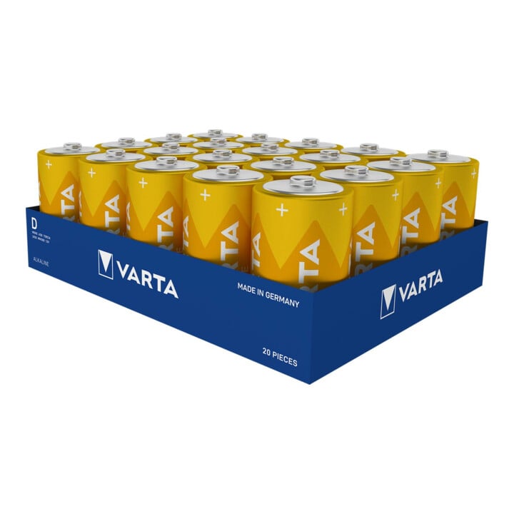 Varta Batterie Longlife D Mono, R20, Al-Mn 4120 Stk.1