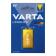 Varta Batterie Longlife E E-Block, 6LR61, Al-Mn 4122 Bli.1