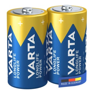Varta Batterie LONGLIFE POWER C 2 pièces blister Alcaline