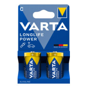Varta Batterie LONGLIFE POWER C 2er Blister Alkaline-3