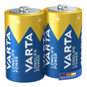 Varta Batterie LONGLIFE POWER D 2 blister alcaline-3