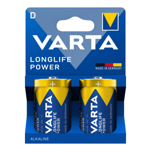 Varta Batterie LONGLIFE POWER D 2er Blister Alkaline