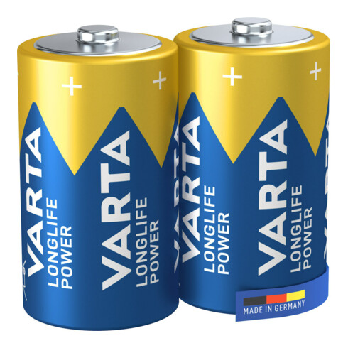 Varta Batterie LONGLIFE POWER D 2er Blister Alkaline