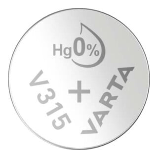 Varta Batterie montre 1,55 V/20 mAh/Argent V 315 Stk.1