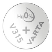 Varta Batterie montre 1,55 V/20 mAh/Argent V 315 Stk.1-4