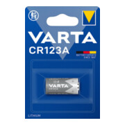 Varta Batterie Prof.Lithium 3 V CR123A 1480 mAh CR17345 6205 1 St./Bl.-4